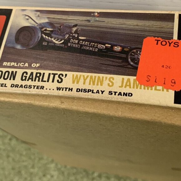 1960’s AMT DON GARLITS' WYNN'S JAMMER 1/25th scale Model Kit Junkyard Parts? - Picture 3 of 7